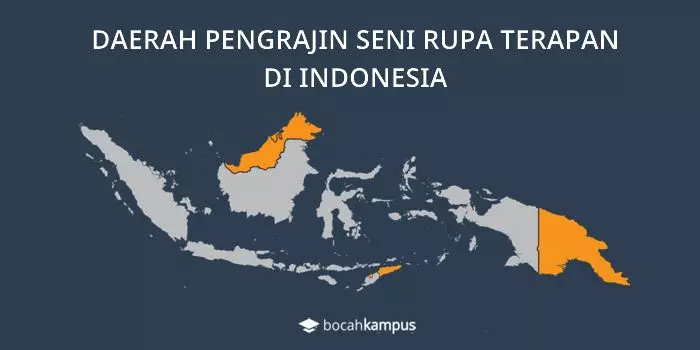 daerah pengrajin seni rupa terapan di indonesia